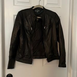 Leather jacket from Florence, Italy size 44